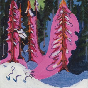 At the Forest Edge, 1936 Ernst Ludwig Kirchner