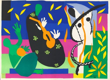 Henri-Matisse-Sorrow-of-the-King-1952 Henri-Matisse-Sorrow-of-the-King-1952