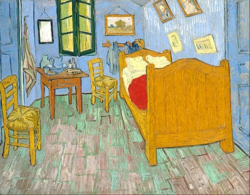 Vincent van Gogh's Bedroom in Arles, 1889 Chicago Institute of Art Vincent van Gogh's Bedroom in Arles, 1889 Chicago Institute of Art