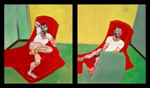 Double Portrait of Lucian Freud and Frank Auerbach, 1964